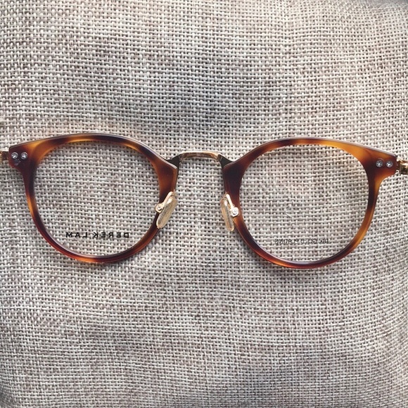 Derek Lam Gold Tortoise Glasses 281 Japan Japanese - Picture 5 of 7
